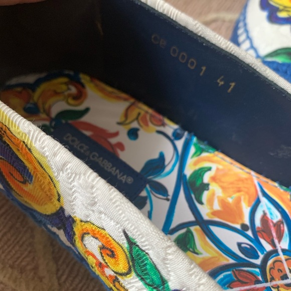 Dolce Gabbana espadrilles sz 41 - Picture 2 of 9